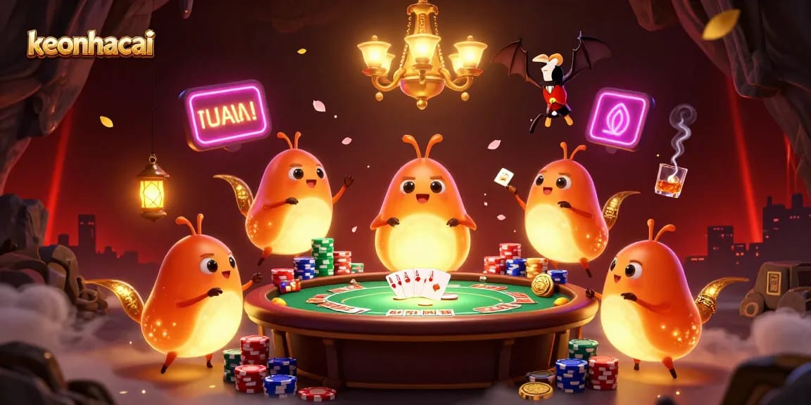 Engage with keonhacai’s vibrant cave casino, with glowworms illuminating poker dreams.