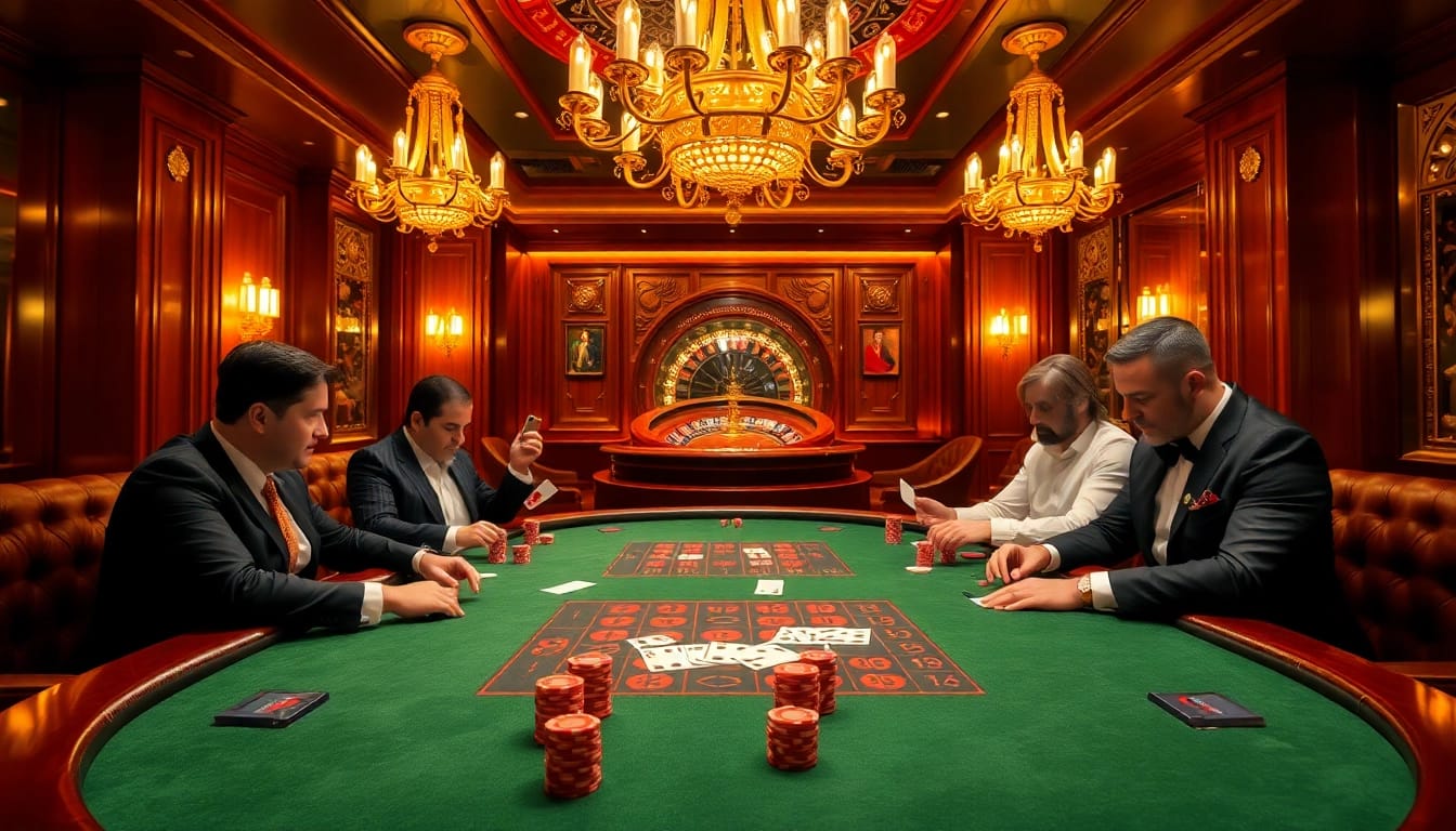 Engage in thrilling poker action at https://sky88sa.com/ with luxurious casino ambiance and vibrant chips.
