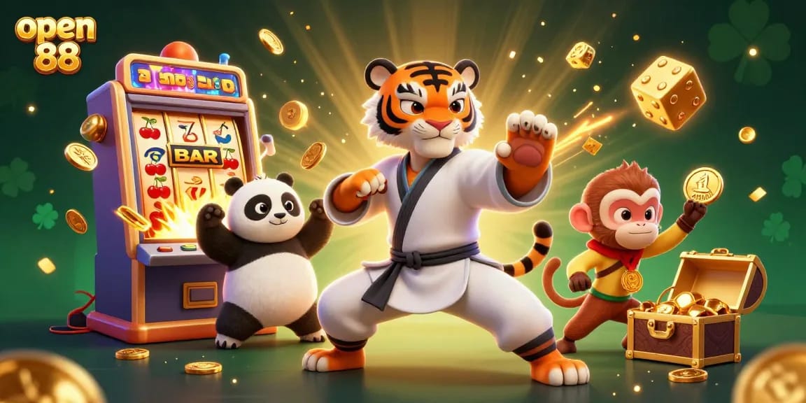Engage in thrilling gameplay at open 88 with 3D characters and dynamic casino elements.