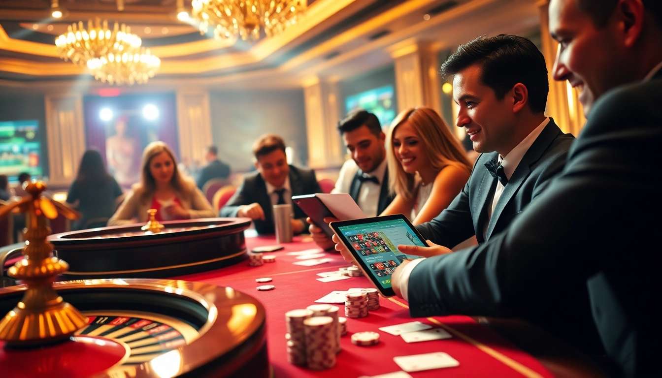 Gambling excitement at MM88 COM with poker chips and roulette wheel in a luxurious casino ambiance.