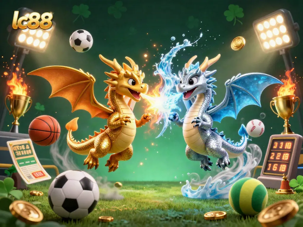 Engage in thrilling activities at lc88 with dynamic gaming elements featuring dragons and sports.