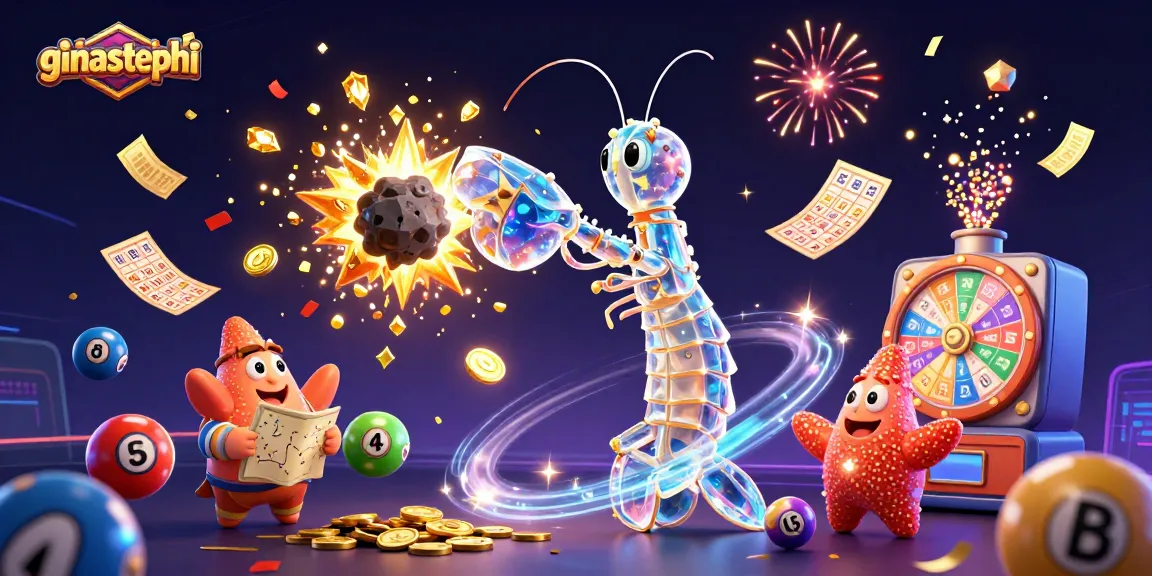 Experience excitement with ginastephi's vibrant casino adventure featuring colorful elements and dynamic characters.