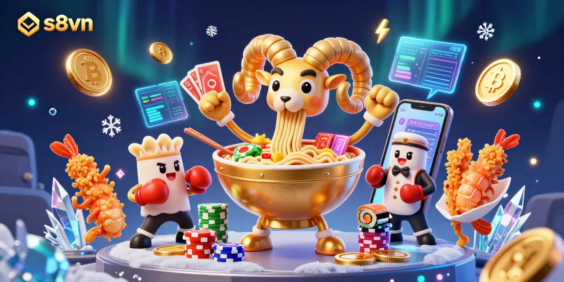 Win big with s8vn at the vibrant virtual casino featuring engaging characters and immersive gaming elements.