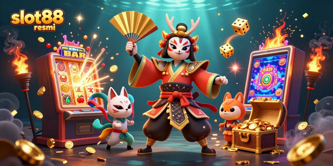 Experience the excitement of slot88 resmi with vibrant 3D casino characters and dynamic jackpot action.