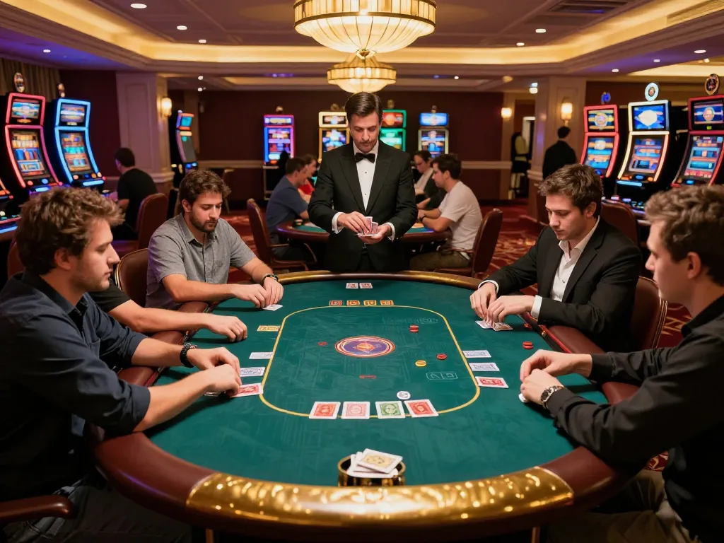 Experience high-stakes gaming action with 78win at vibrant poker tables