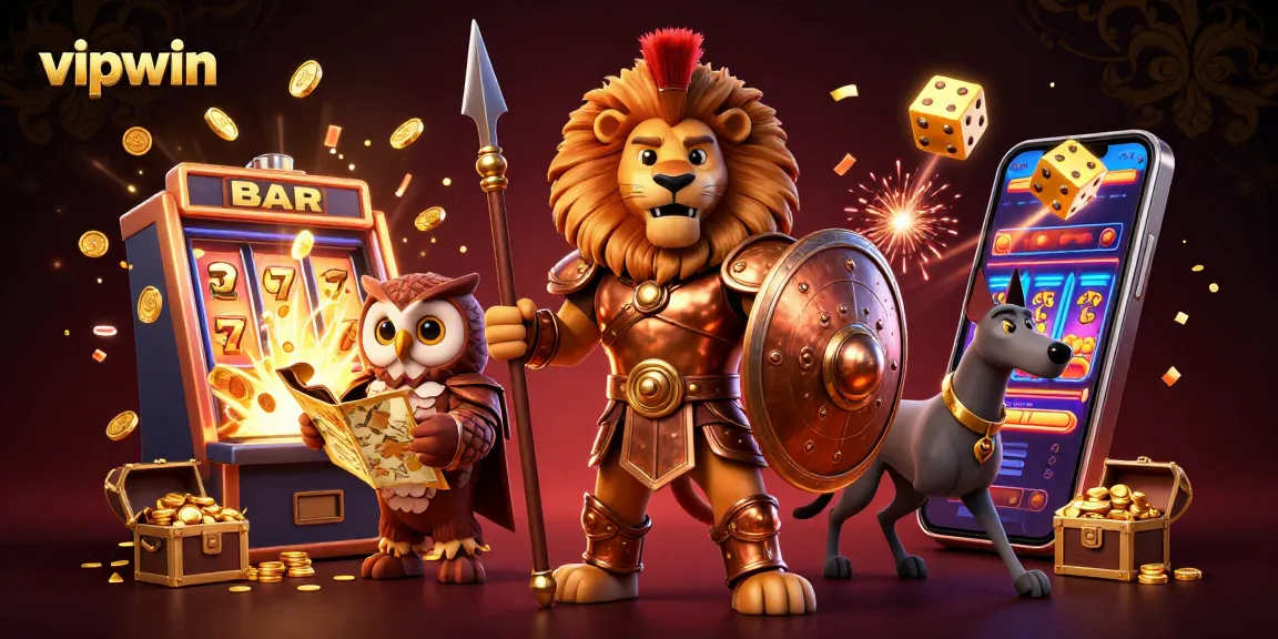 Engage in thrilling gameplay at vipwin with a festive jackpot explosion and vibrant casino elements.
