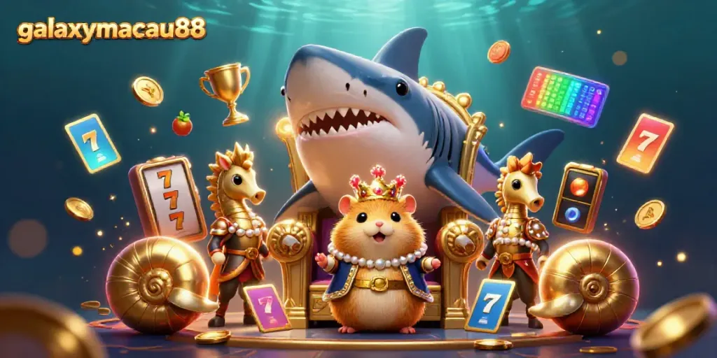 Engage in thrilling slot adventures at galaxymacau88 with vivid visuals of dynamic games and royal characters.