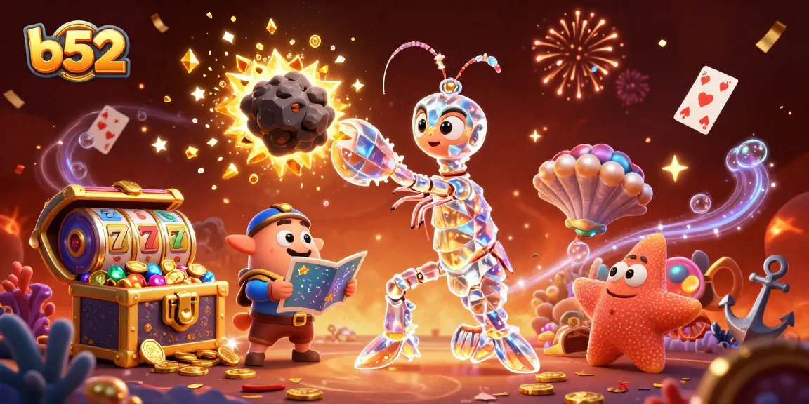 Experience thrilling wins at b52 with a galactic samurai shrimp in a dynamic casino adventure.