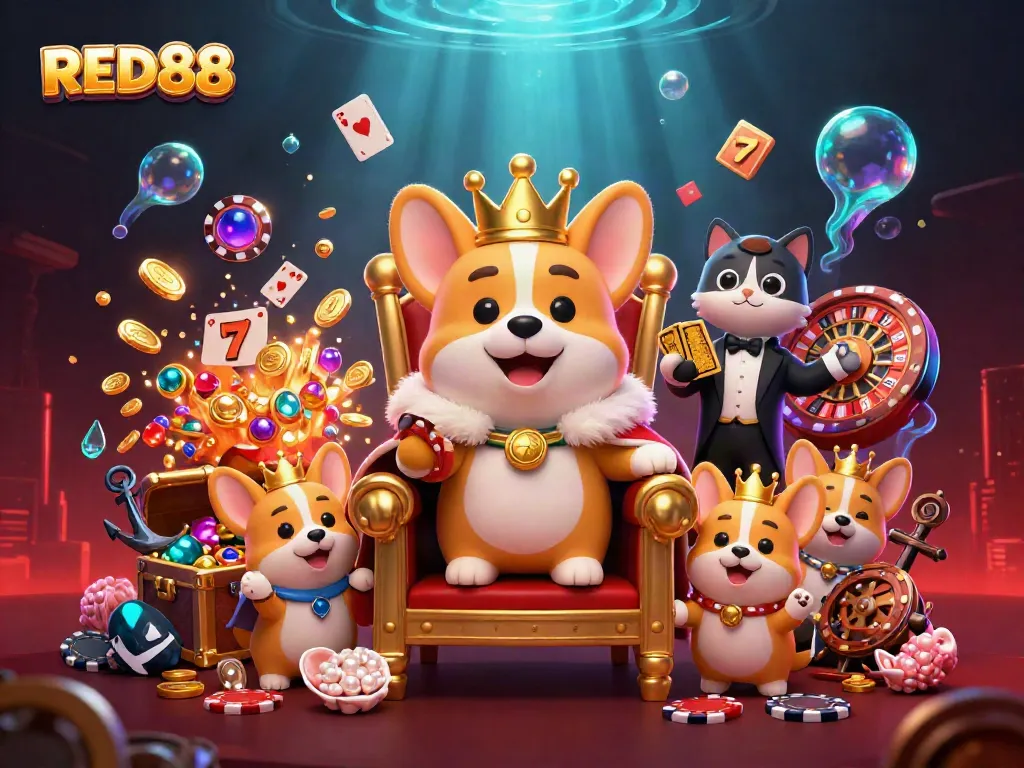 Join the fun at RED88, where royal gameplay meets thrilling slots and casino excitement!