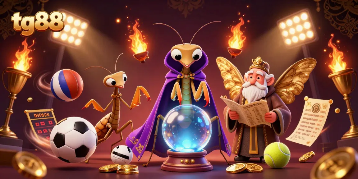 Experience the thrilling world of tg88 with dynamic sports betting elements and engaging characters.