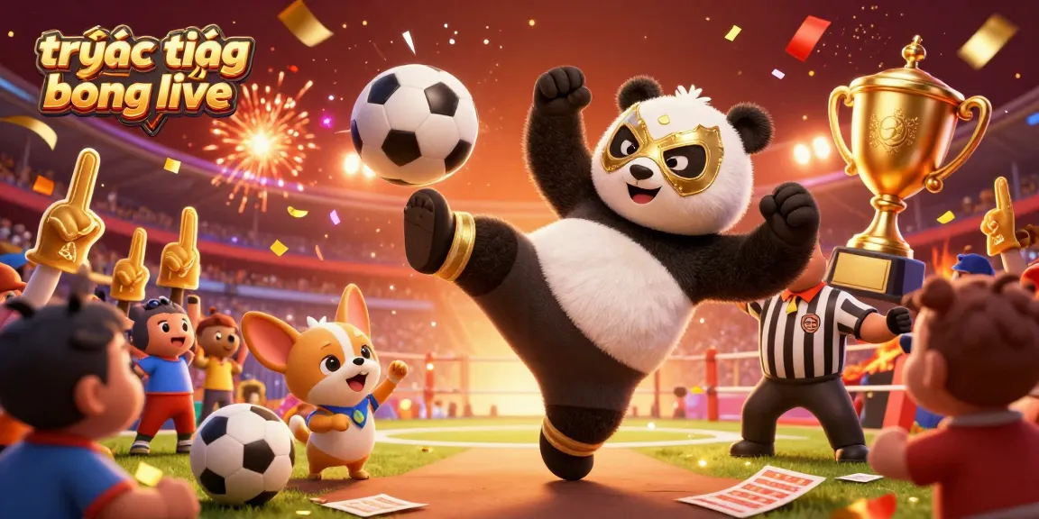 Experience the excitement of trực tiếp bóng đá socolive with thrilling sports betting scenes, vibrant characters, and energetic atmosphere.